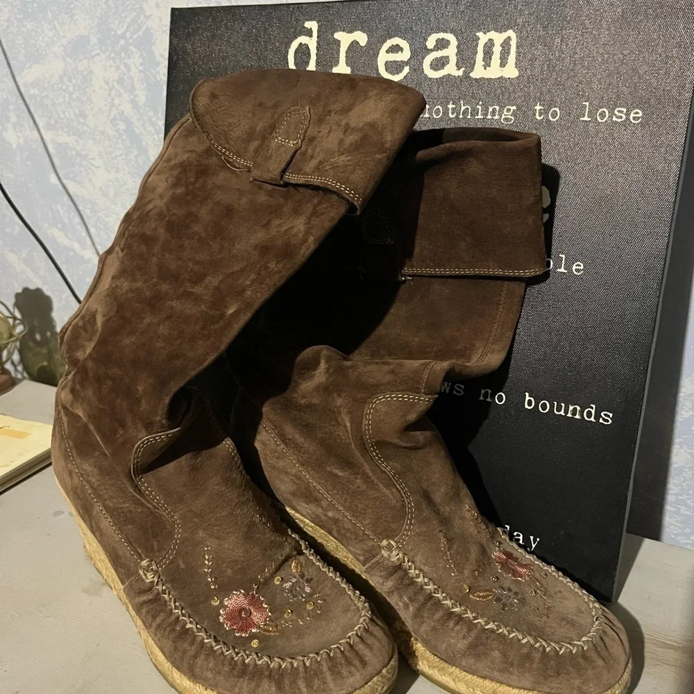 Report leather winter boots size 8.5🛍Bundle sale🛍 - Picture 2 of 9